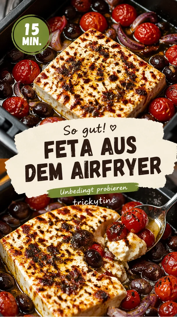 Feta aus dem Airfryer – knusprige und leckere Zubereitung