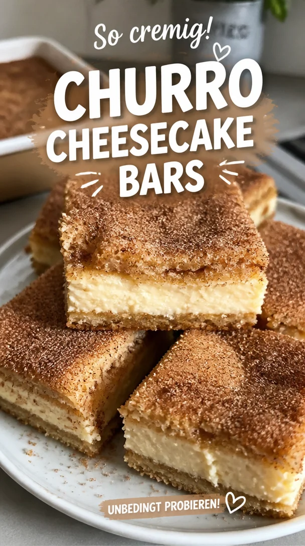 Churro Cheesecake Bars