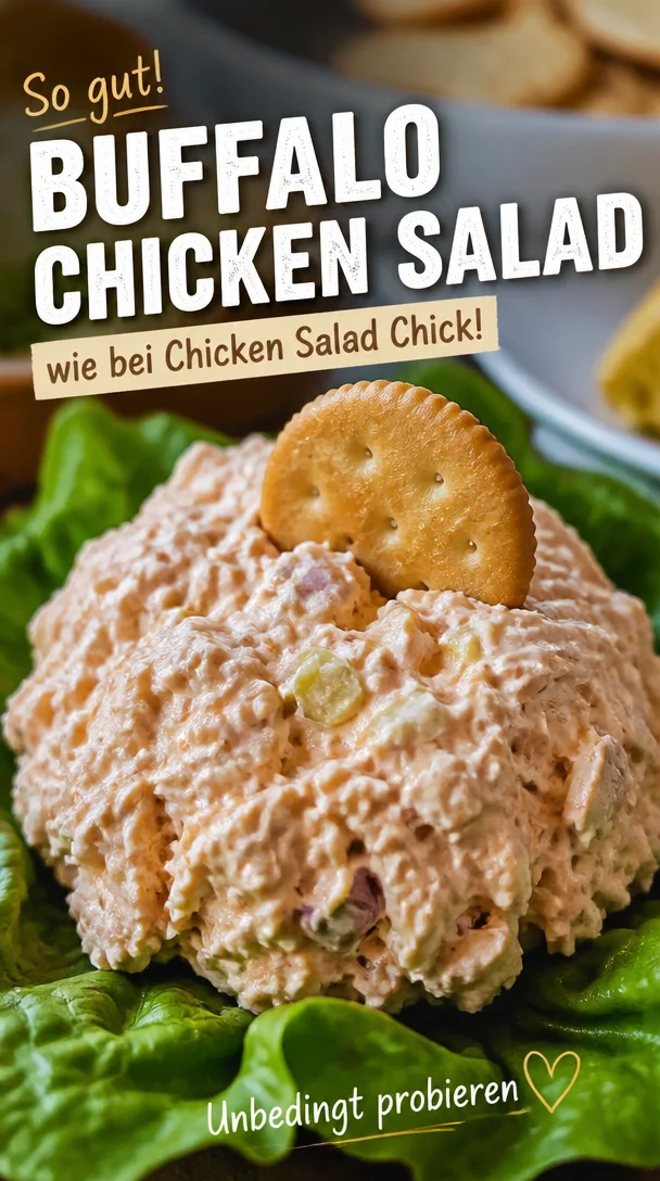 Copycat Chicken Salad Chick Buffalo Barclay Rezept mit cremiger und würziger Note