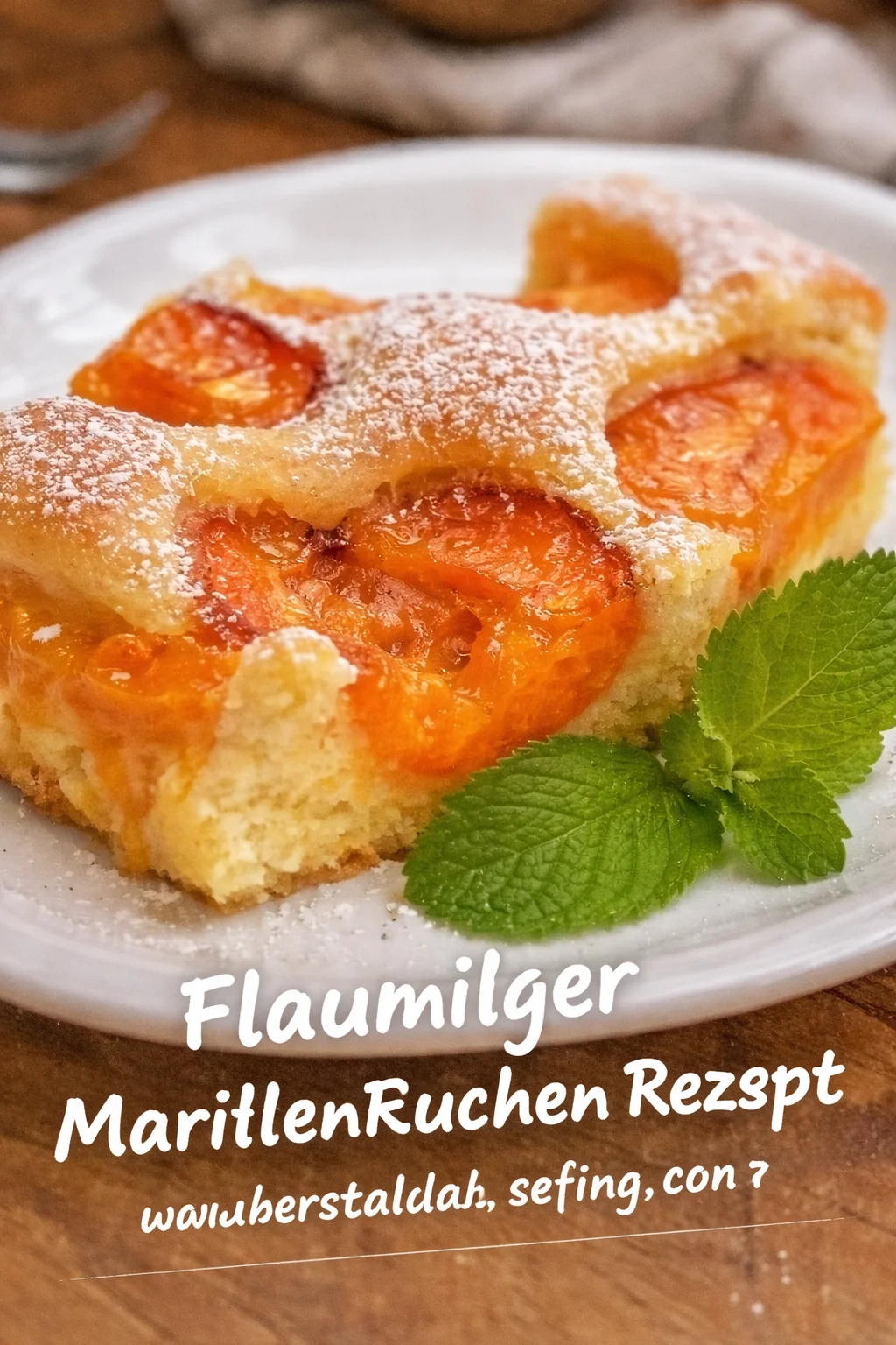 Flaumiger Marillenkuchen Rezept - unwiderstehlich saftig, zart