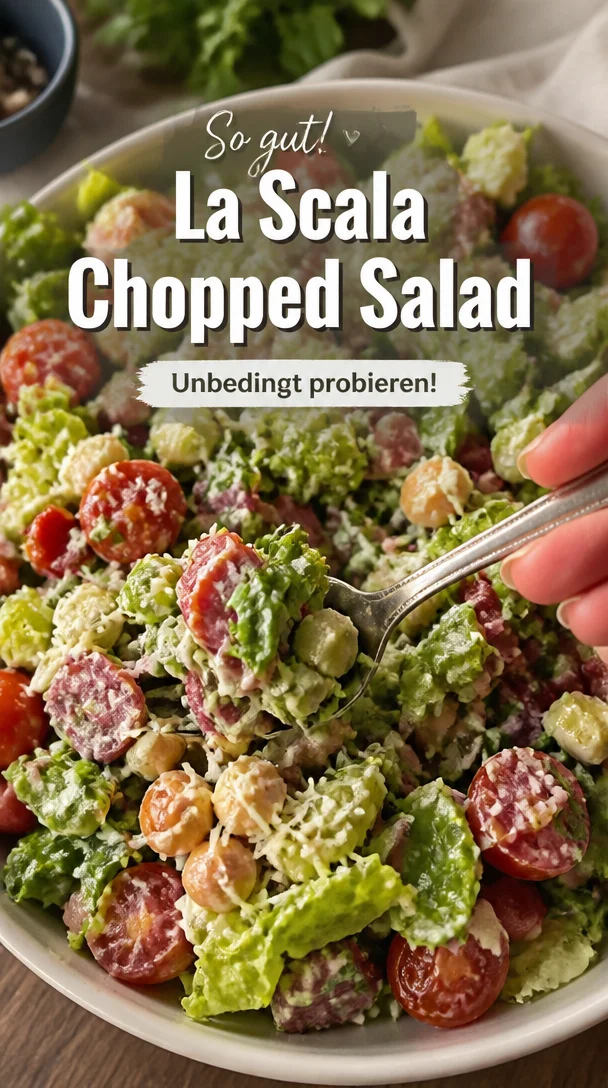 La Scala Chopped Salad mit frischem Gemüse und knusprigen Zutaten