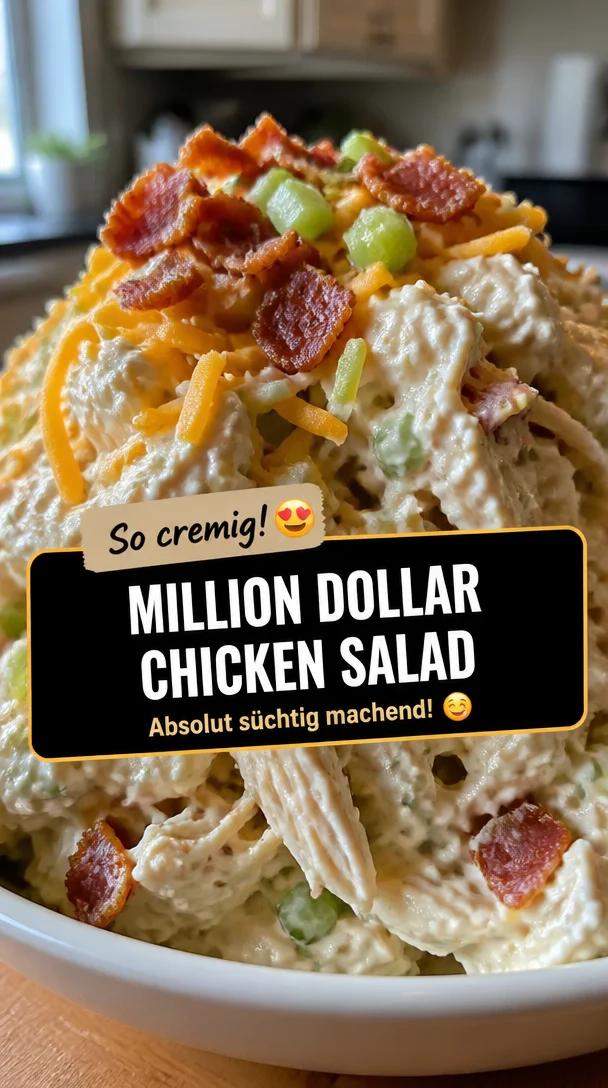 Million Dollar Chicken Salad - cremig und saftig zubereitet