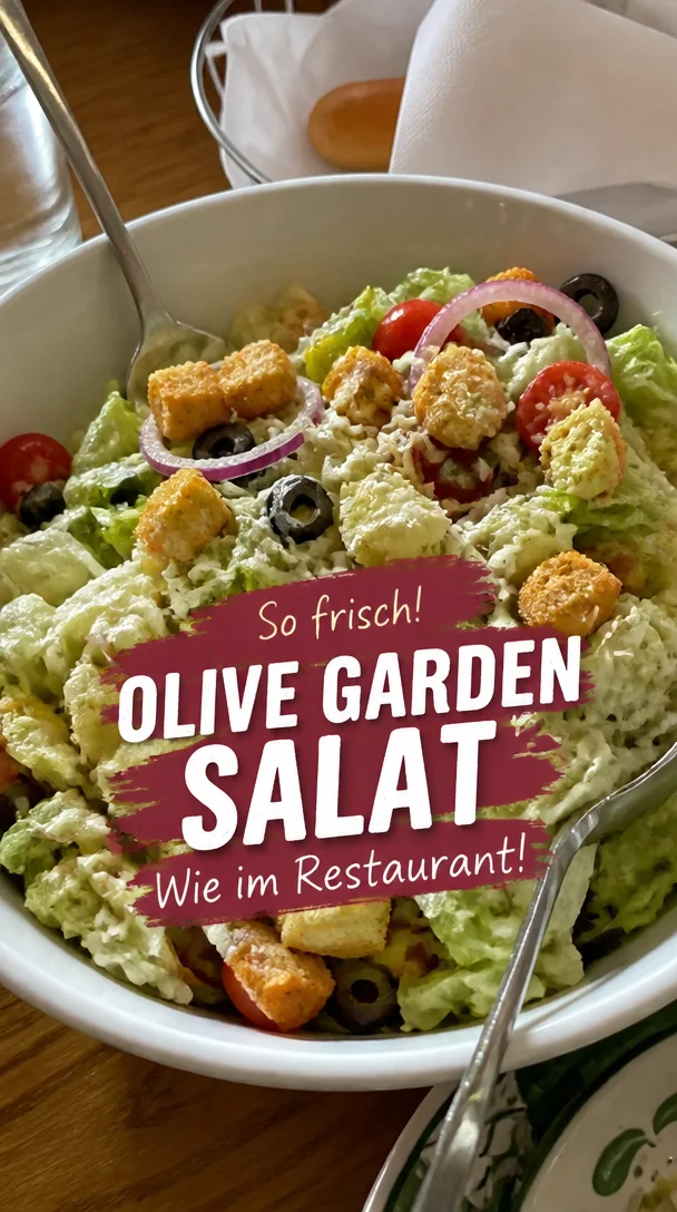 Olive Garden Salat - Frisch, knusprig und einfach nachmachen