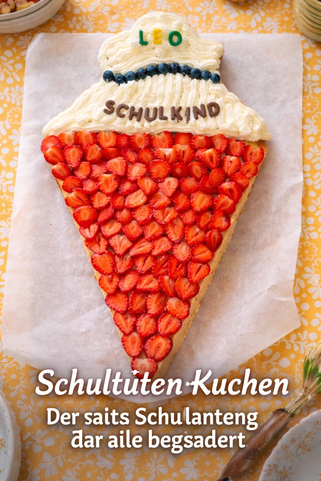 Schult&uuml;ten-Kuchen: Der s&uuml;&szlig;e Schulanfang, der alle begeistert