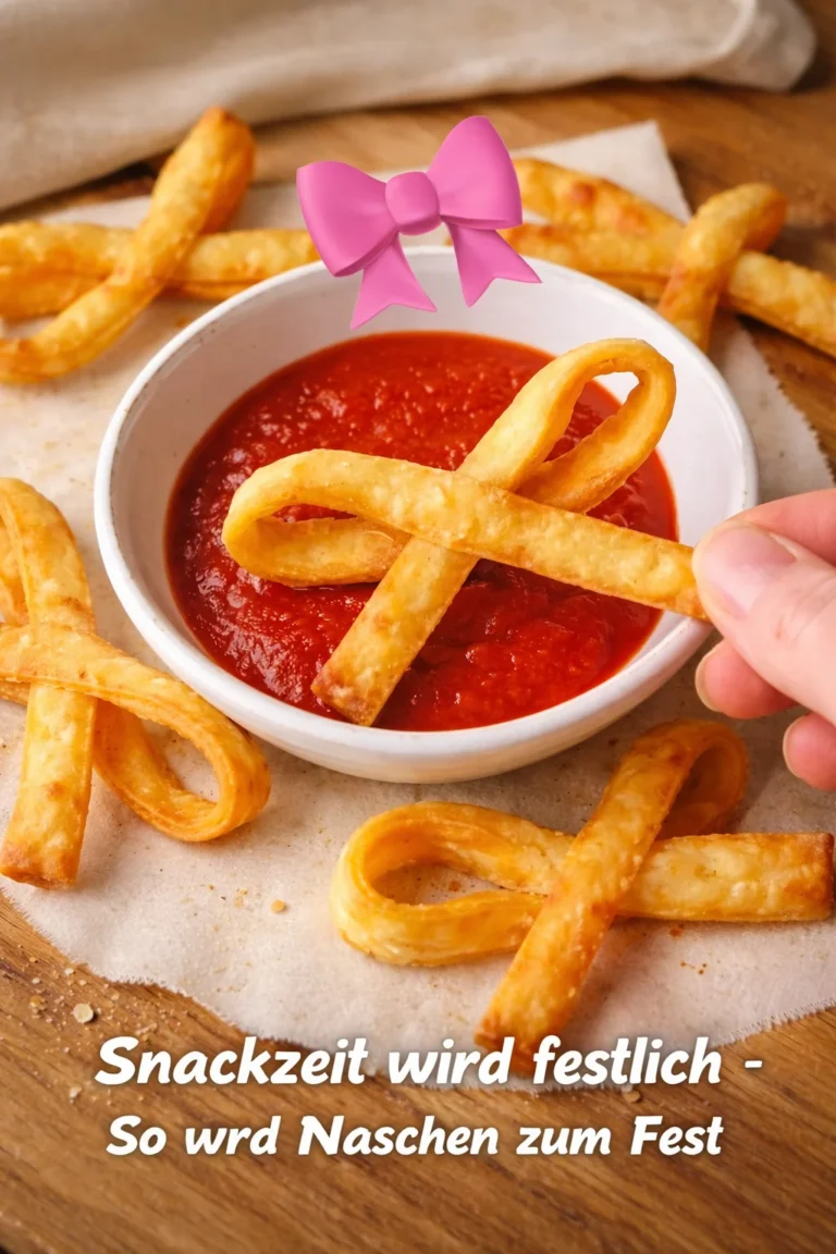 Festliche Snacks für eine besondere Snackzeit, dekoriert und einladend serviert.
