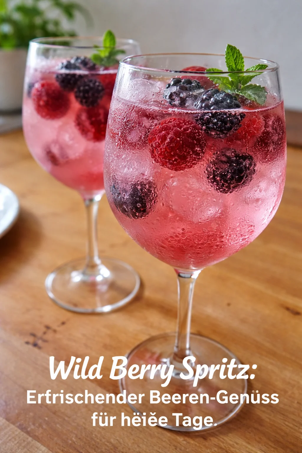 Wild Berry Spritz: Erfrischender Beeren-Genuss f&uuml;r hei&szlig;e Tage