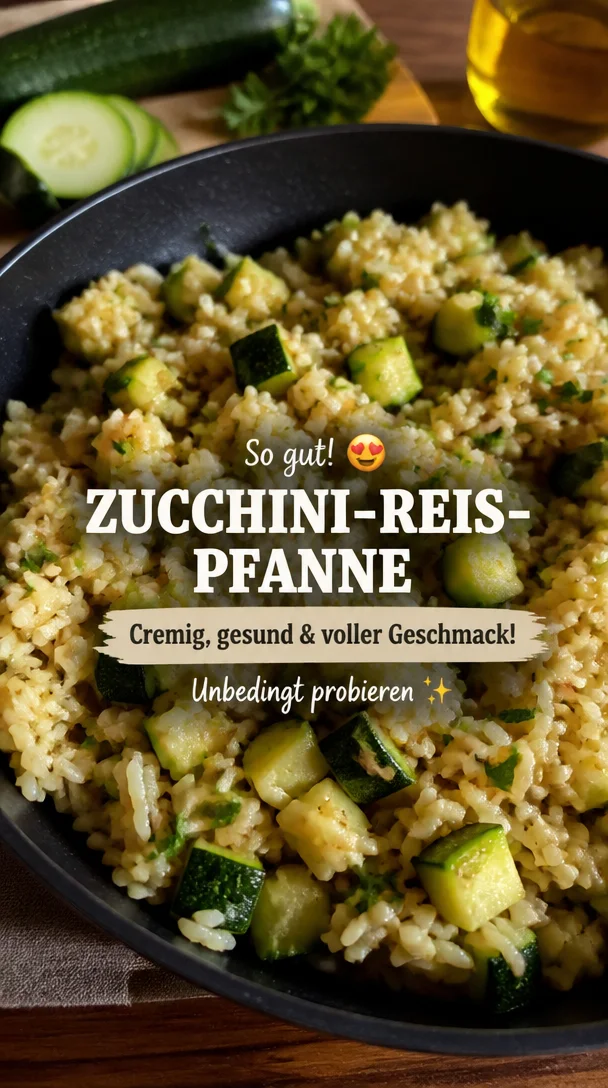 Zucchini-Reis-Pfanne: Schnell, lecker und gesund genie&szlig;en