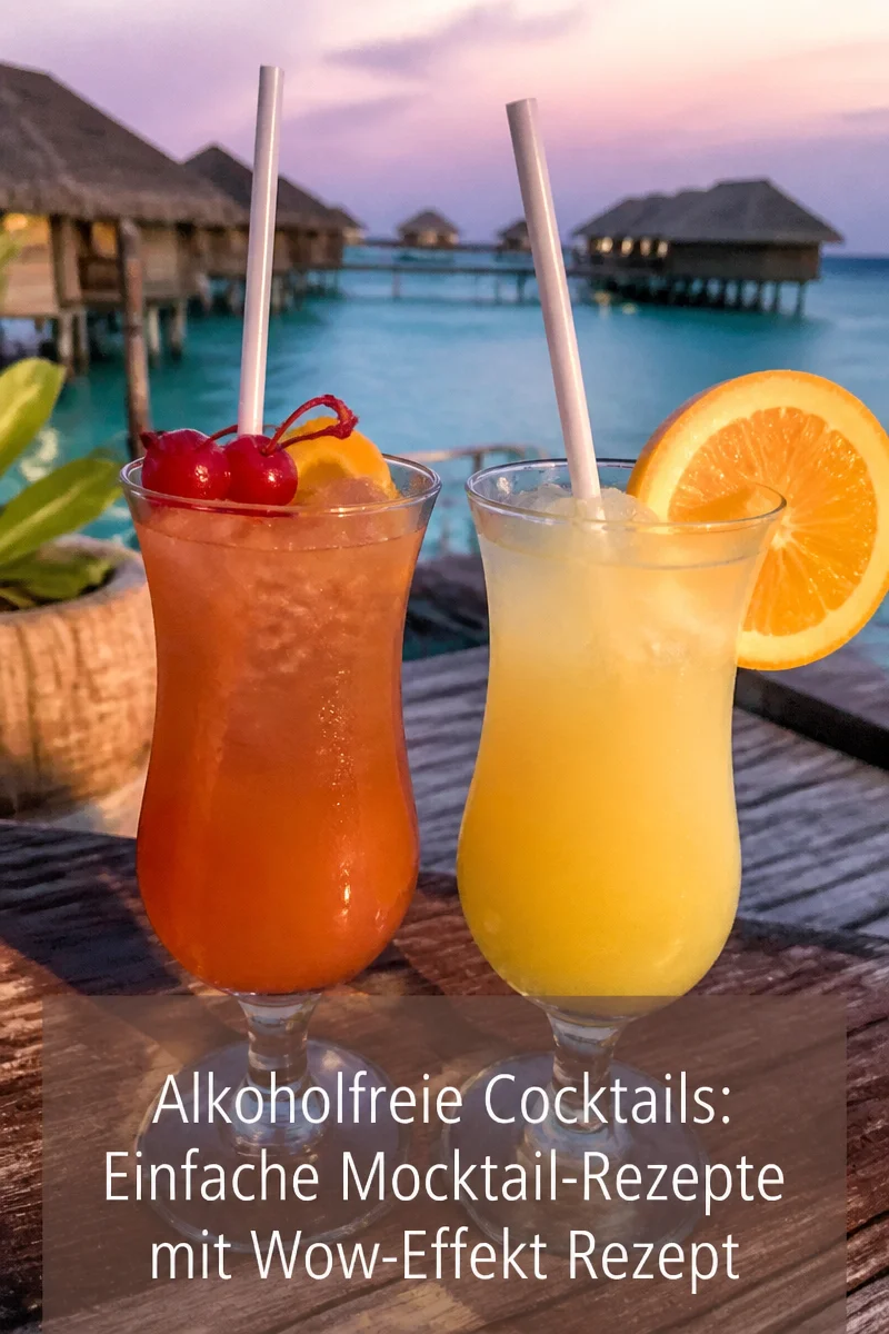 Alkoholfreie Cocktails: Einfache Mocktail-Rezepte mit Wow-Effekt Rezept