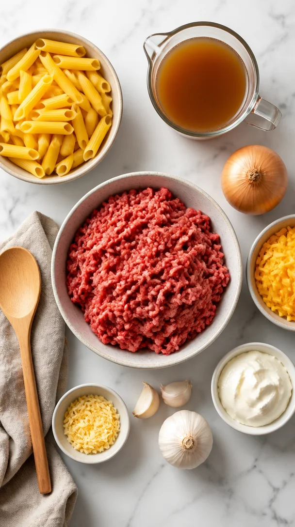 Cheeseburger-Pasta