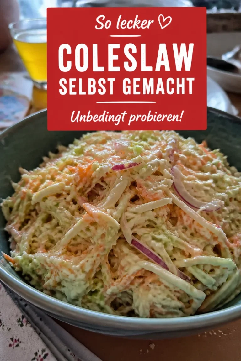 Schüssel mit frischem, knackigem Coleslaw in bunten Zutaten
