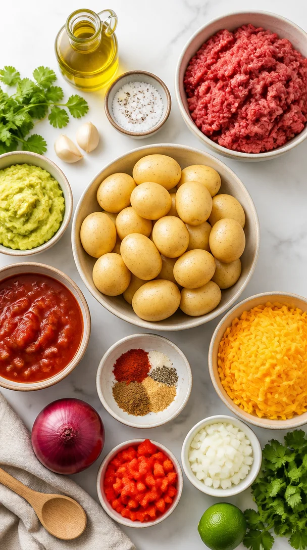 Endlich Knusprige Kartoffel-Taco-Sch&uuml;ssel &ndash; Geheimnis