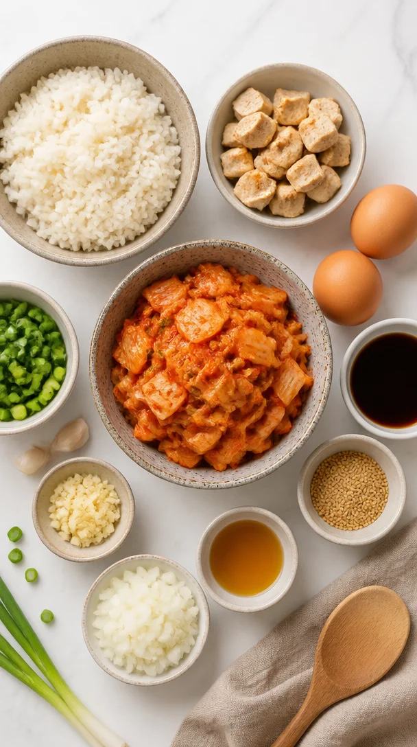 Endlich Knuspriger Kimchi Reis &ndash; Das Geheimnis