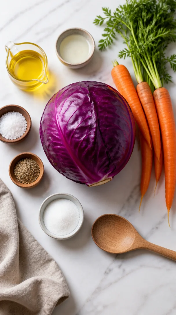 Endlich Perfekter Rotkohlsalat &ndash; Mit M&ouml;hren