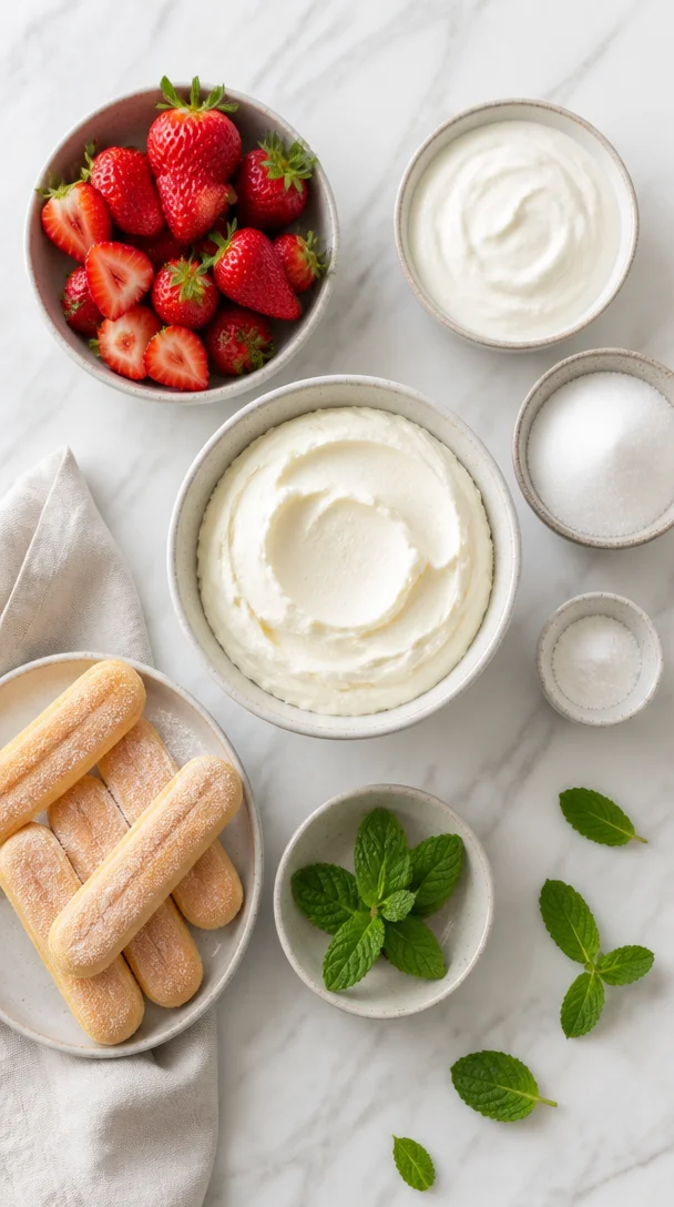 Erdbeer-Mascarpone-Dessert