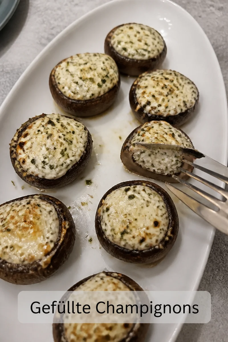 Gef&uuml;llte Champignons
