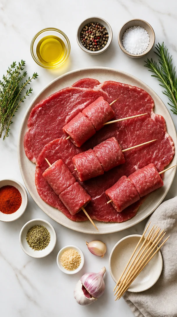 Gegrillte Roulade