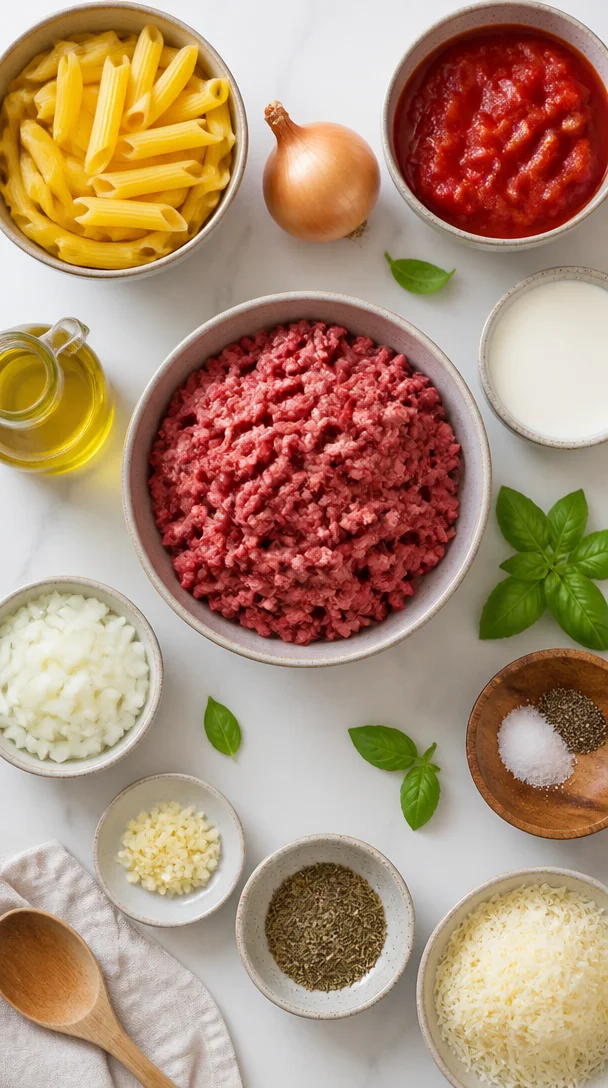 Hackfleisch-Pasta