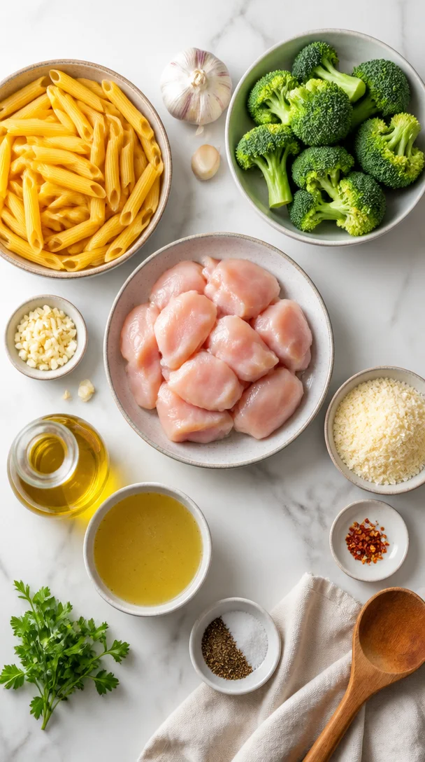 H&auml;hnchen-Brokkoli-Pasta: Ein Unglaubliches Ultimatives Rezept f&uuml;r 4 Personen