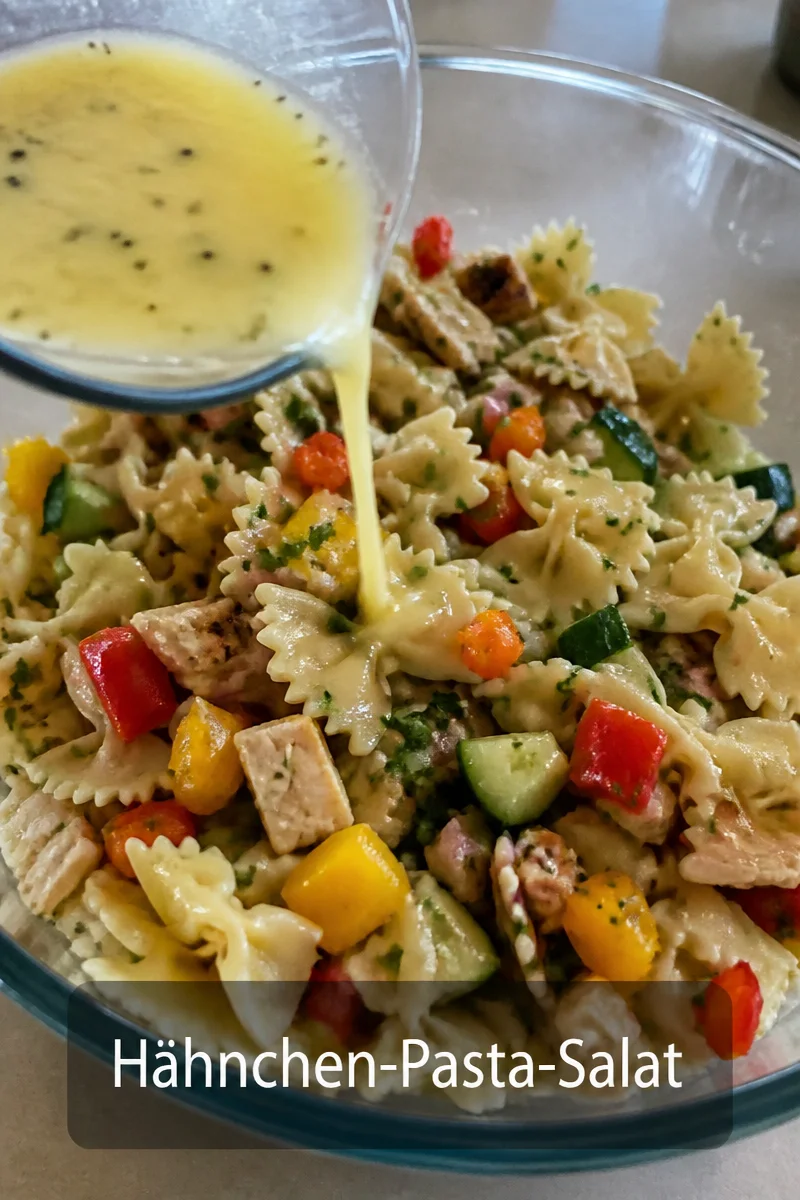 H&auml;hnchen-Pasta-Salat