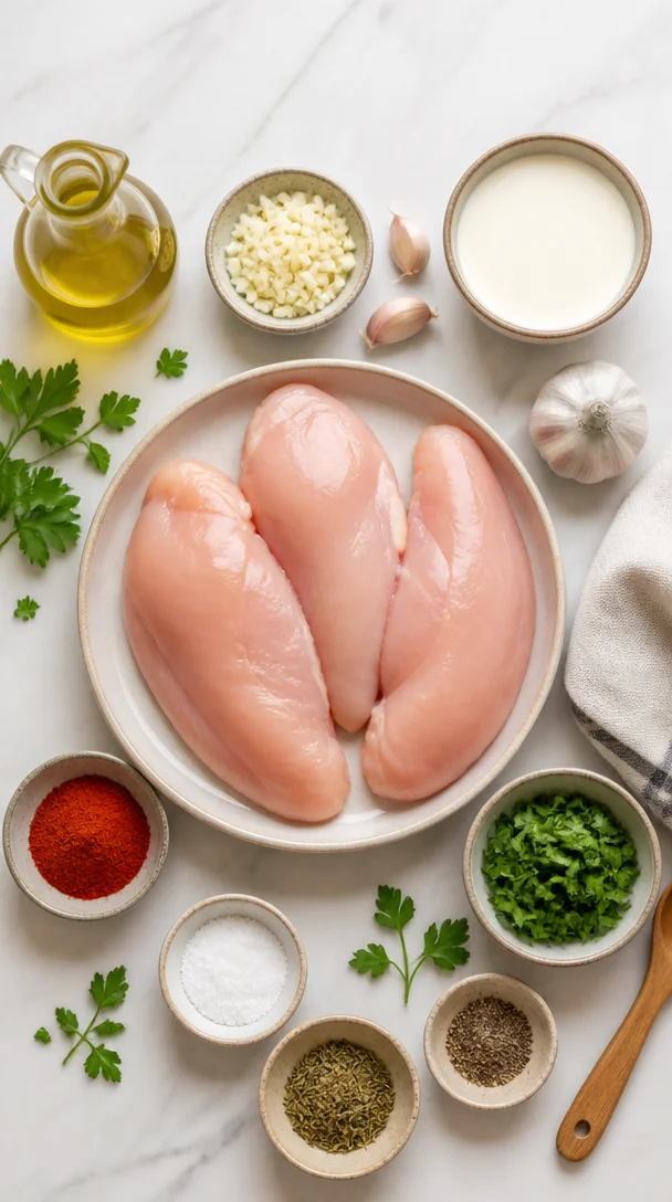 H&auml;hnchenfilet in cremiger Knoblauchsauce: Ein Unglaubliches Ultimatives Rezept