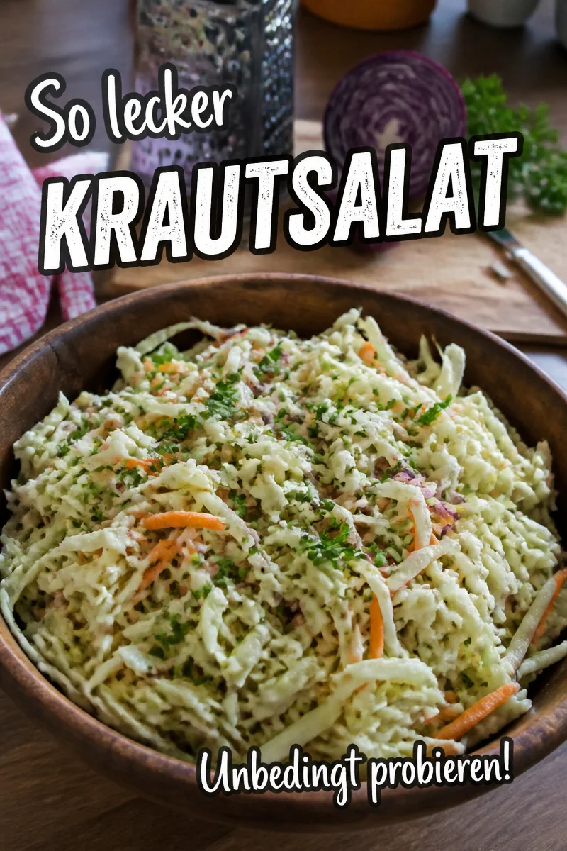 Krautsalat selber machen - ein einfaches und leckeres Rezept