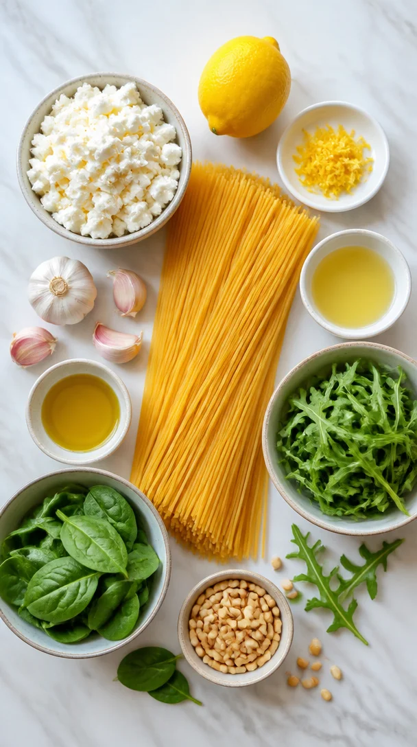 Mediterrane Spaghetti mit Feta
