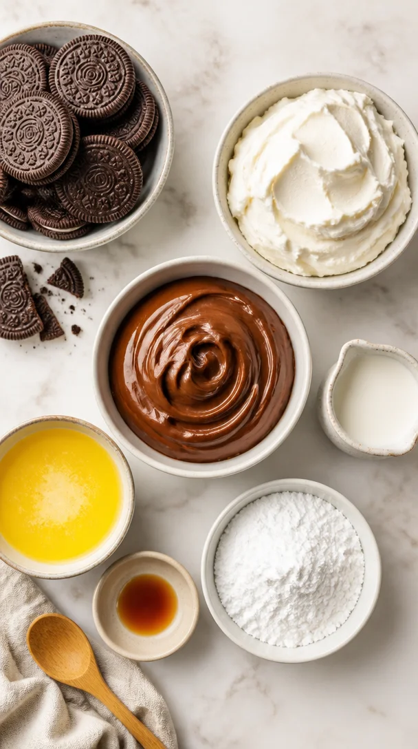 No-Bake Nutella Cheesecakes