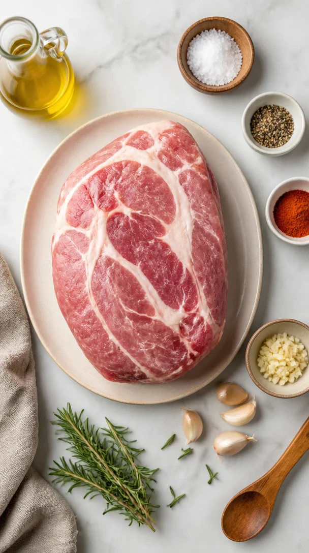 Schweineschulter aus der Heißluftfritteuse