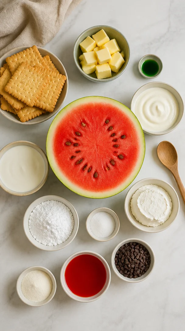 Wassermelonen Cheesecake