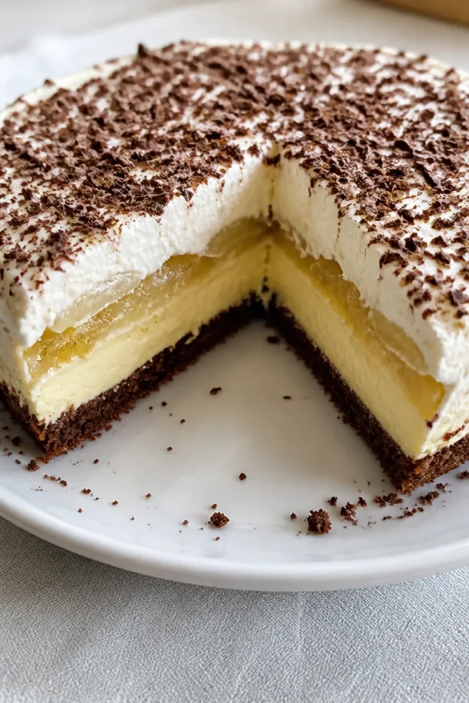 Deliziosa Birnentorte mit frischen Birnen und einem leckeren Teig