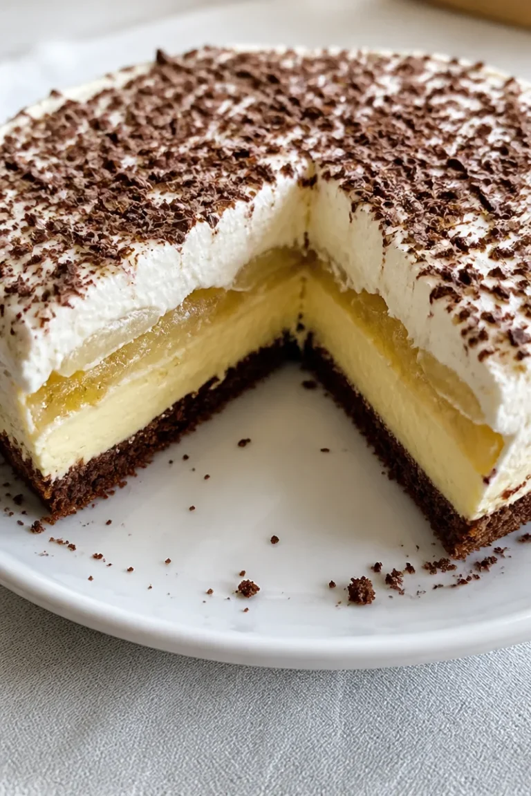 Deliziosa Birnentorte mit frischen Birnen und einem leckeren Teig