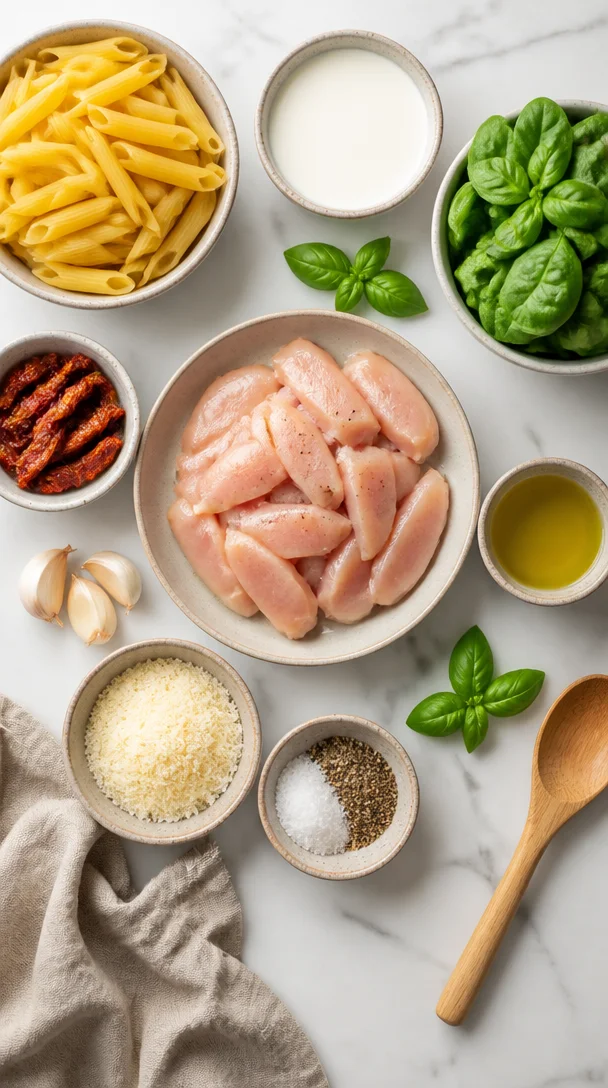 Cremige toskanische H&auml;hnchenpasta: Ein Unglaubliches Ultimatives Rezept