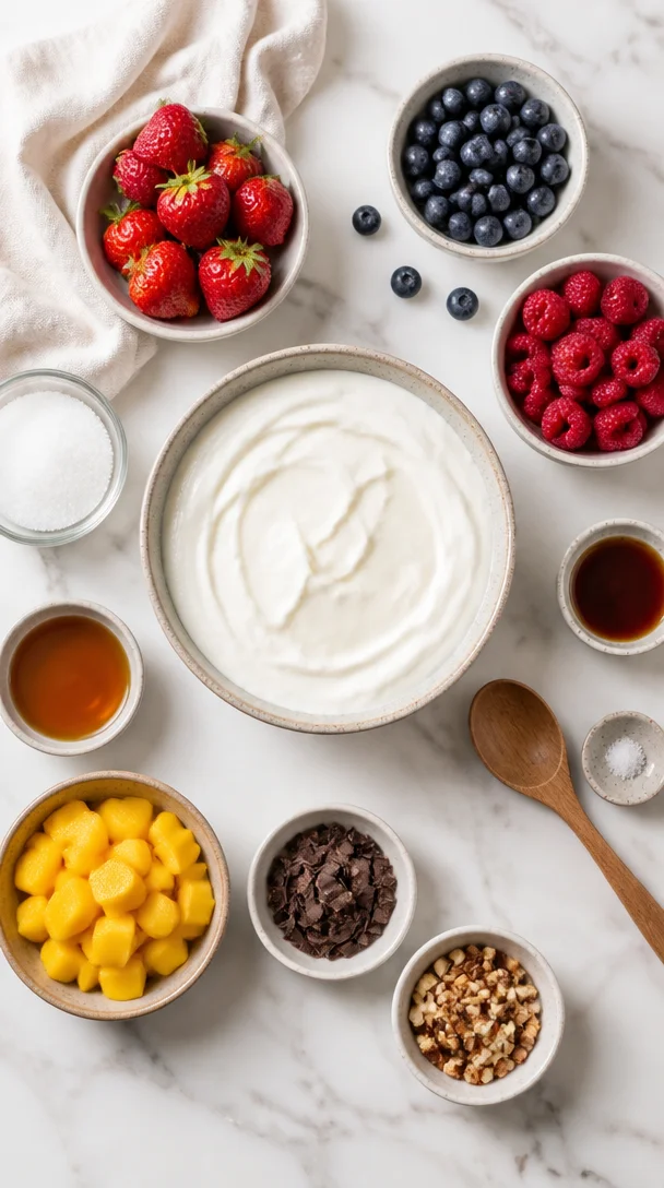 Cremiger Frozen-Joghurt