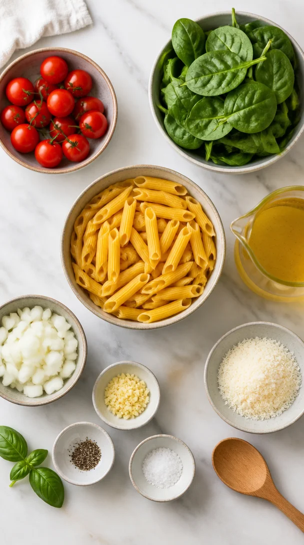 Endlich Besser Als Im Restaurant &ndash; One Pot Pasta Spinat