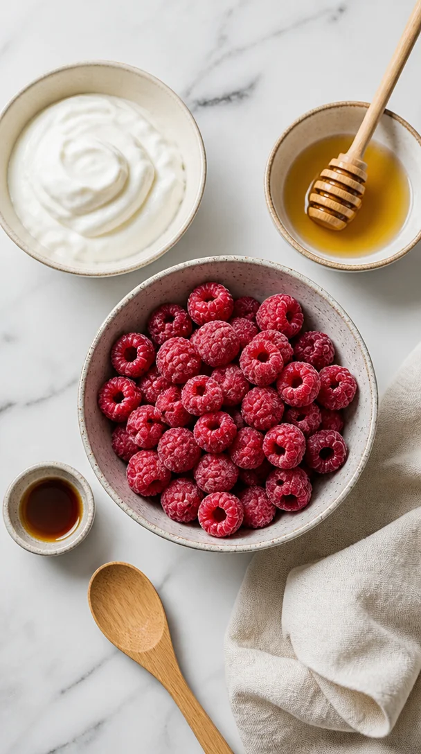 Endlich Cremiges Himbeer Frozen Yogurt &ndash; Probieren