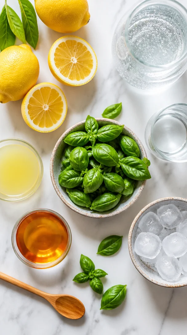 Endlich Perfekte Basilikum Limonade &ndash; Gesund