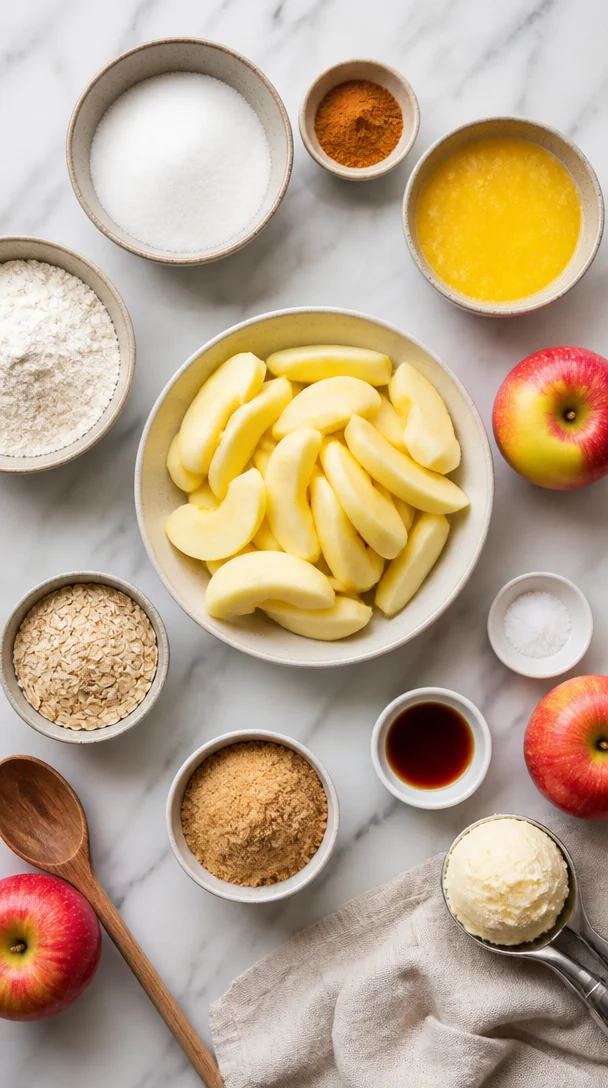 Endlich Perfekter Apfelkuchen &ndash; Knusprige Kr&uuml;mel