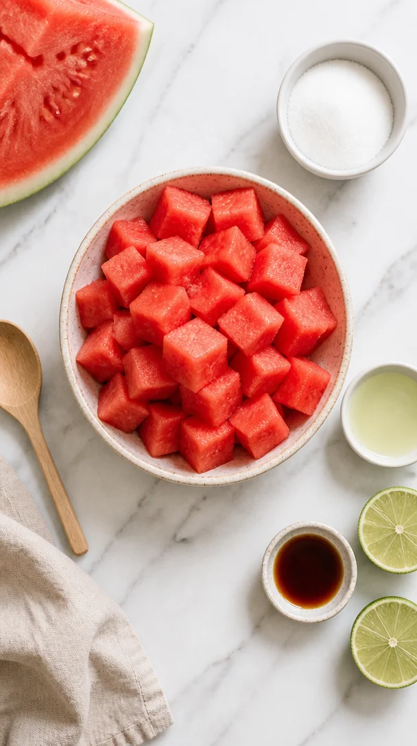 Endlich Perfektes Wassermelonen-Sorbet &ndash; In 5 Minuten