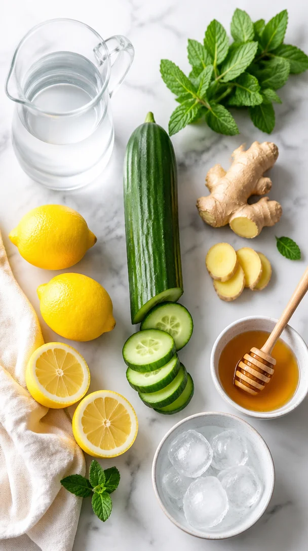 Erfrischende Gurkenlimonade &ndash; Das Geheimnis Von Ingwer