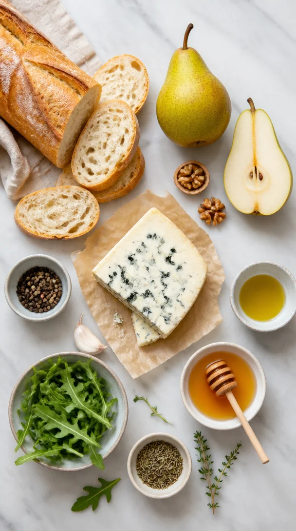Es wird würzig: Wir machen Gorgonzola-Birnen-Bruschetta | Rezept | Italienisches fingerfood, Bruschetta rezept, Fingerfood vorspeisen