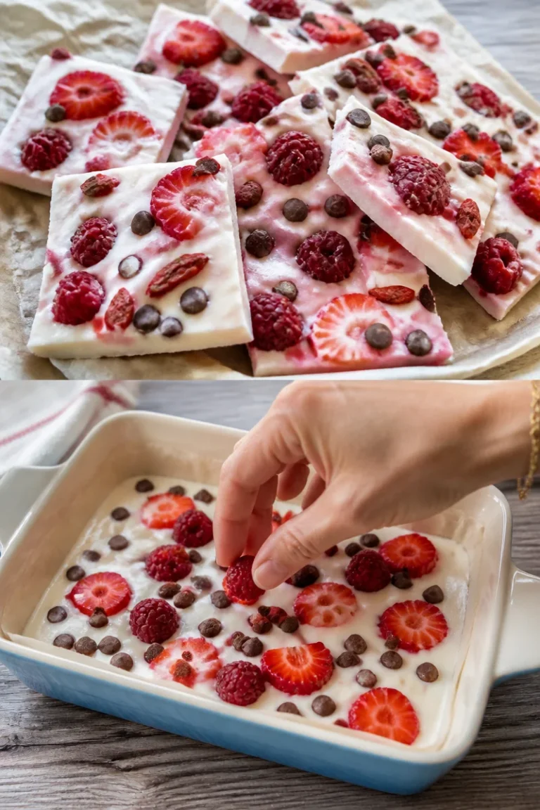 Verschiedene Frozen Yoghurt Bites in bunten Farben und Formen