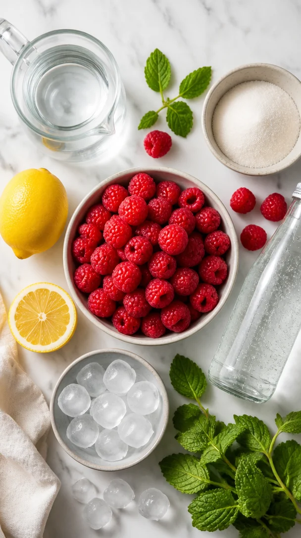Himbeer-Limonade: Erfrischend und einfach zubereitet!