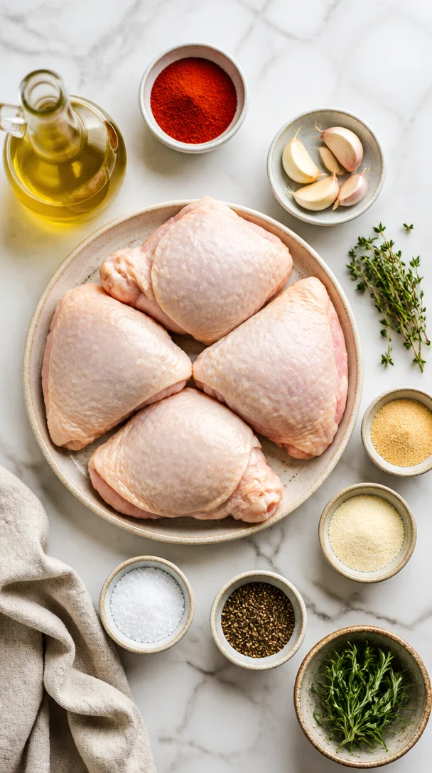 Knusprige H&auml;hnchenschenkel aus der Hei&szlig;luftfritteuse