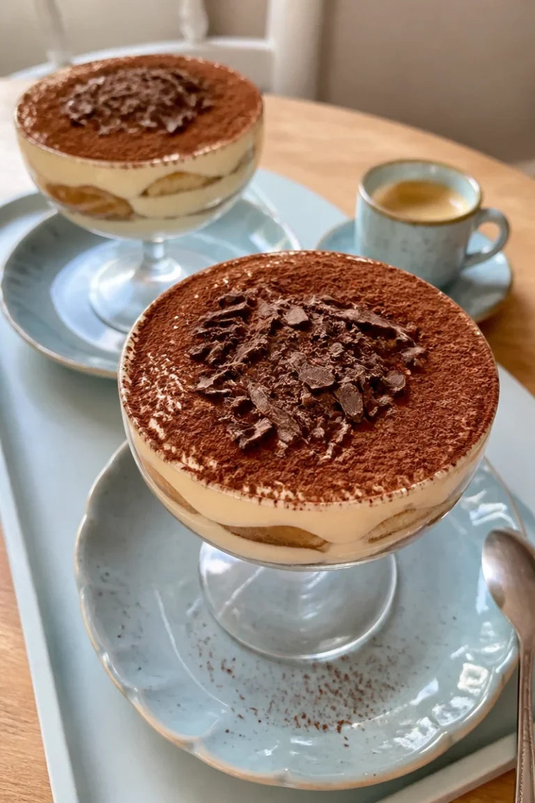 Leichtes Tiramisu - eine gesunde Variante des klassischen Desserts