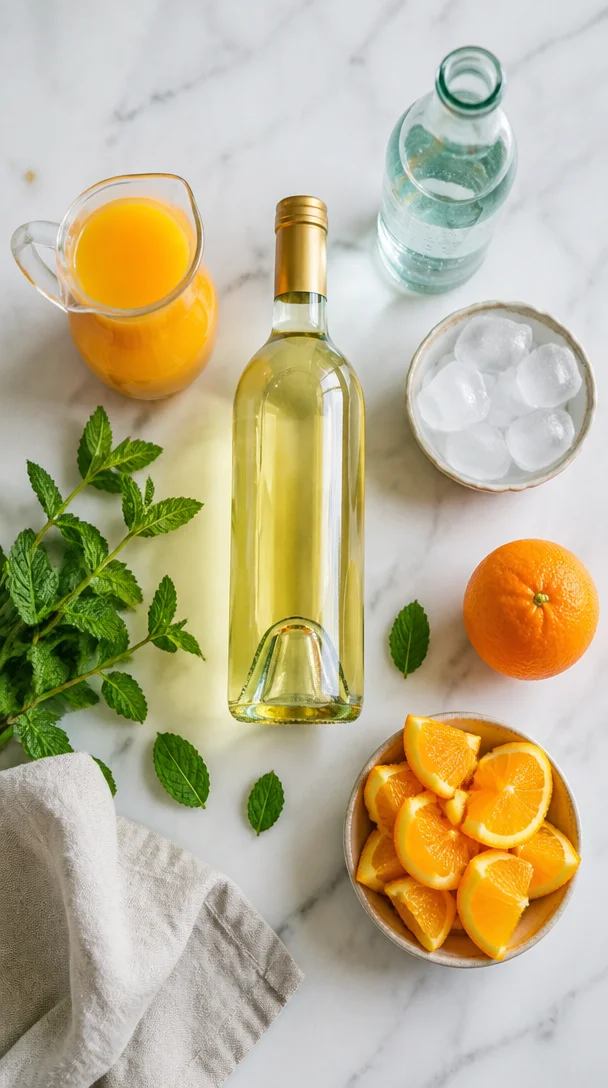 Lillet-Orangen-Spritz