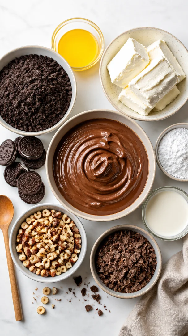 No-Bake Nutella Cheesecake