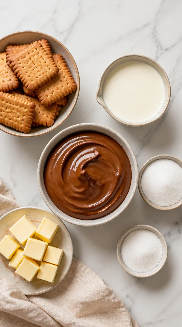 No Bake Nutella-Dessert