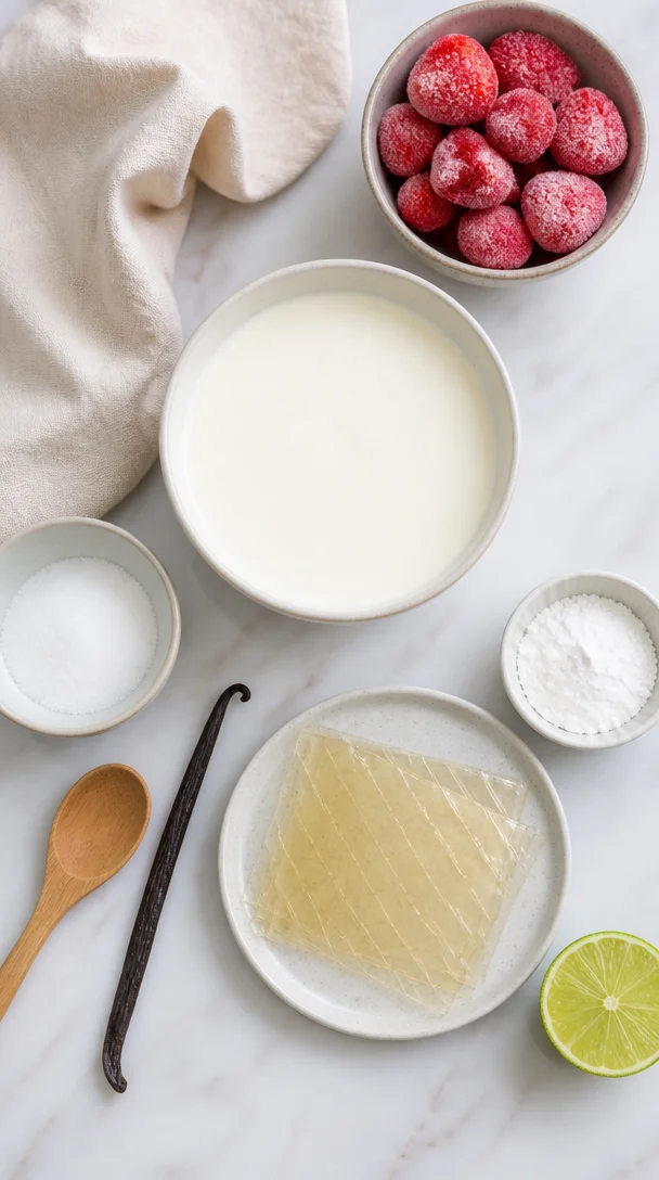 Panna Cotta Dessert im Glas: schnell & einfach