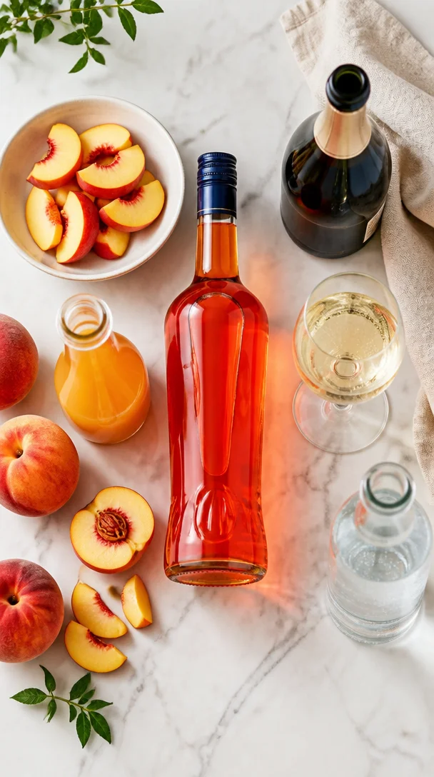 Pfirsich Aperol Spritz