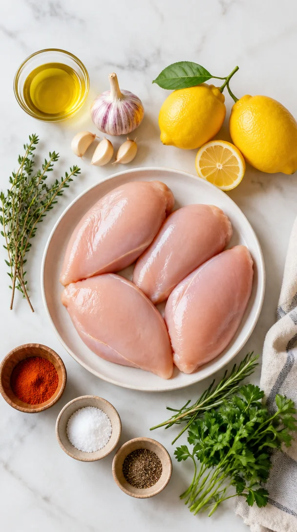 Zitronen-H&auml;hnchen aus dem Backofen: Ein Unglaubliches Ultimatives Rezept f&uuml;r 4 Personen